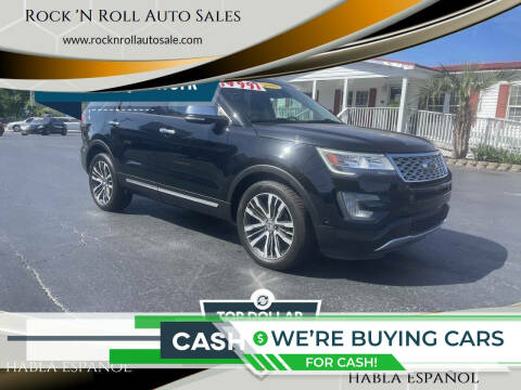 2016 Ford Explorer Platinum