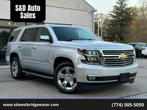 2016 Chevrolet Tahoe for sale at S&D Auto Sales in West Bridgewater MA