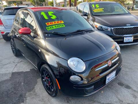 2015 FIAT 500 for sale at CAR GENERATION CENTER, INC. in Los Angeles CA