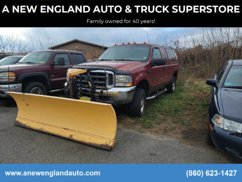 2002 Ford F-250 Super Duty for sale at A NEW ENGLAND AUTO & TRUCK SUPERSTORE in East Windsor CT