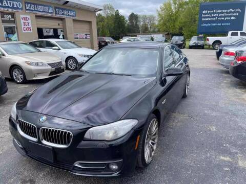 2014 BMW 5 Series for sale at USA Auto Sales & Services, LLC in Mason OH