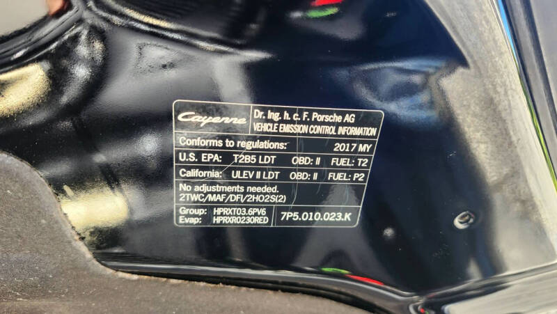 2017 Porsche Cayenne