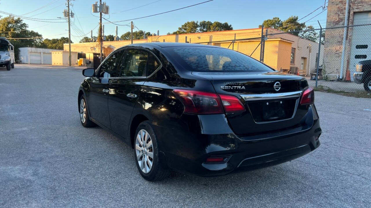 2018 Nissan Sentra for sale at East Auto Sales LLC in Raleigh, NC