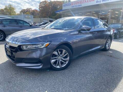 2018 Honda Accord for sale at Sonias Auto Sales in Worcester MA
