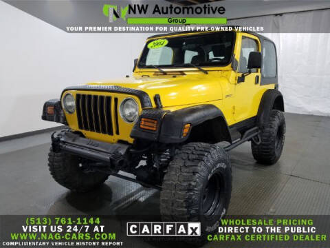 2004 Jeep Wrangler for sale at NW Automotive Group in Cincinnati OH