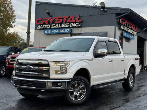 2016 Ford F-150 for sale at Crystal Auto Sales Inc in Nashville TN