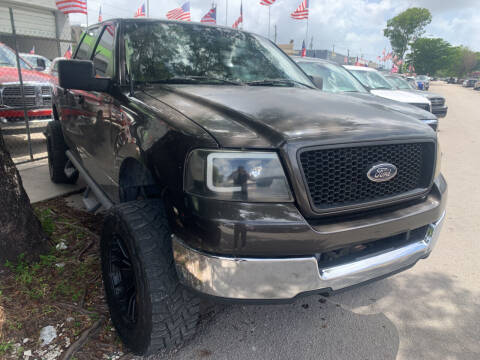2005 Ford F-150 for sale at Eden Cars Inc in Hollywood FL