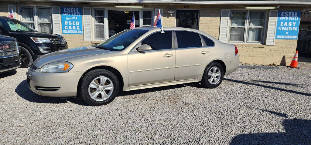 2012 Chevrolet Impala for sale at ESELL AUTO SALES in Cahokia, IL