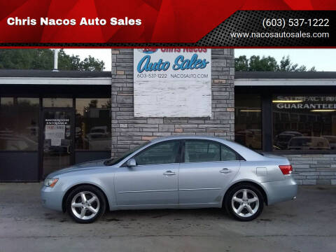 2007 Hyundai Sonata for sale at Chris Nacos Auto Sales in Derry NH