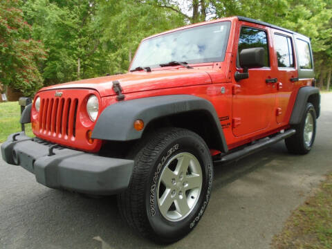 2013 Jeep Wrangler Unlimited for sale at City Imports Inc in Matthews NC