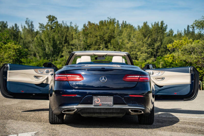 2018 Mercedes-Benz E-Class E 400