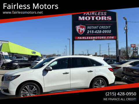 2018 Acura MDX for sale at Fairless Motors in Fairless Hills PA