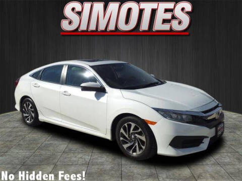 2016 Honda Civic for sale at SIMOTES MOTORS in Minooka IL