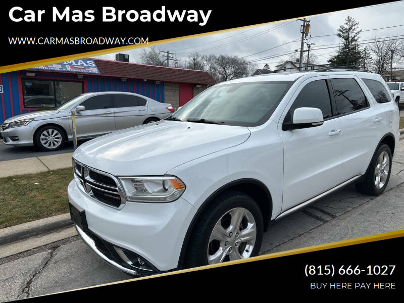 2014 Dodge Durango for sale at Car Mas Broadway in Crest Hill IL