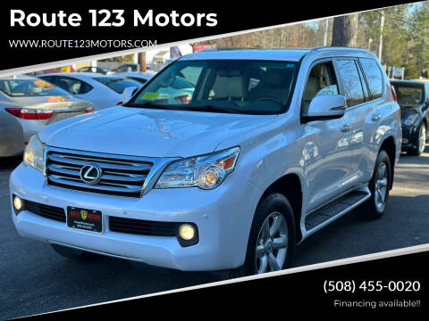 2011 Lexus GX 460 for sale at Route 123 Motors in Norton MA
