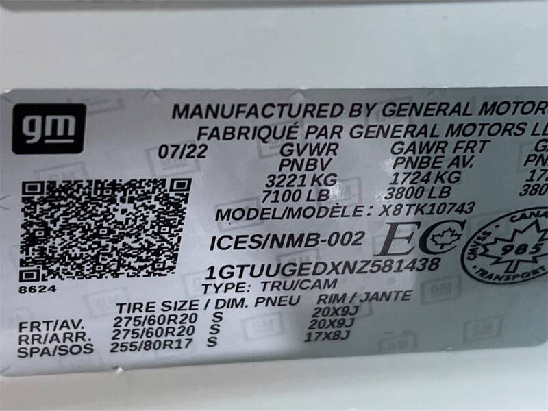 2022 GMC Sierra 1500