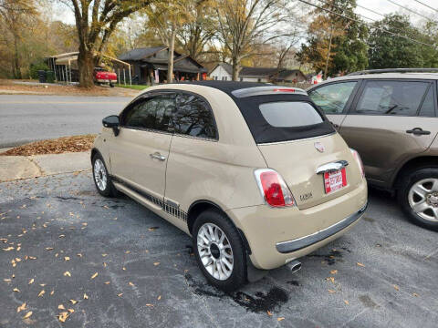 2012 FIAT 500c Lounge