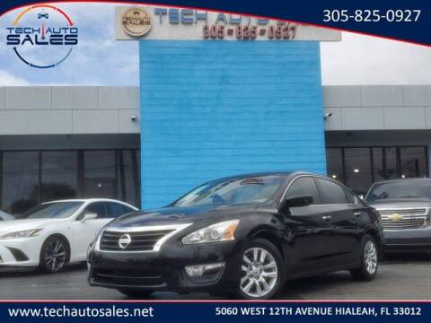 2015 Nissan Altima for sale at Tech Auto Sales in Hialeah FL