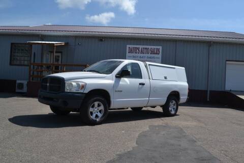 2008 Dodge Ram Pickup 1500 for sale at Dave's Auto Sales in Winthrop MN