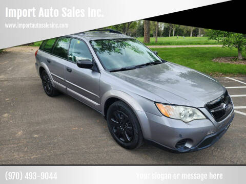 2009 Subaru Outback for sale at Import Auto Sales Inc. in Fort Collins CO