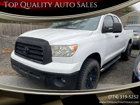 2007 Toyota Tundra for sale at Top Quality Auto Sales in Westport MA