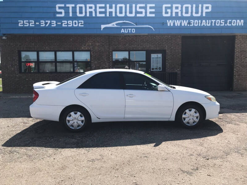 2003 Toyota Camry for sale at Storehouse Group in Wilson NC