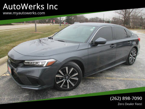 2022 Honda Civic for sale at AutoWerks Inc in Sturtevant WI