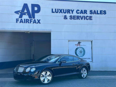 2010 Bentley Continental for sale at AP Fairfax in Fairfax VA