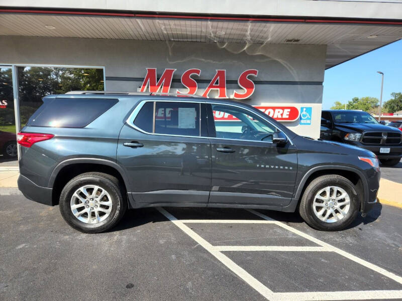 2020 Chevrolet Traverse for sale at MSAS AUTO SALES in Grand Island NE