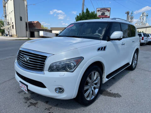 2012 Infiniti QX56 for sale at El Rancho Auto Sales in Des Moines IA