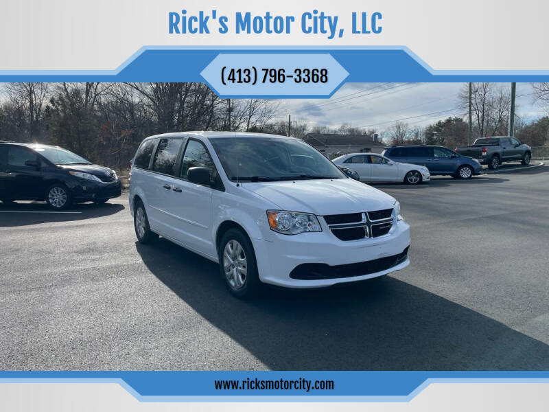 2019 Dodge Grand Caravan for sale at Rick's Motor City, LLC in Springfield MA