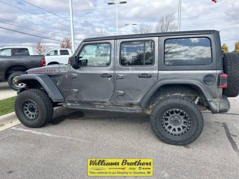 2018 Jeep Wrangler Unlimited for sale at Williams Brothers Pre-Owned Monroe in Monroe MI