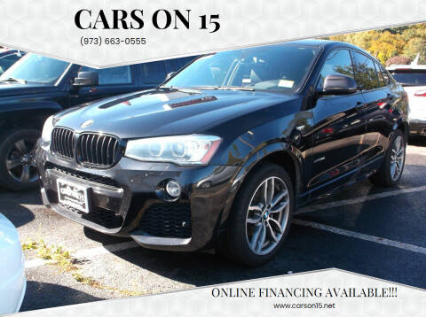 2016 BMW X4 for sale at Cars On 15 in Lake Hopatcong NJ
