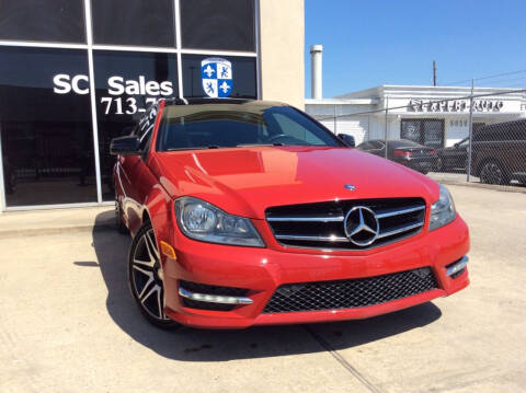 2014 Mercedes-Benz C-Class for sale at SC SALES INC in Houston TX