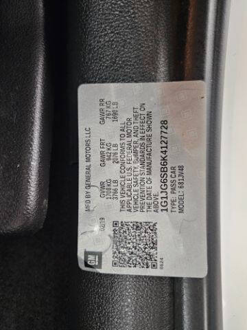 2019 Chevrolet Sonic LT Auto Fleet