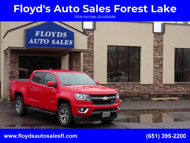 2018 Chevrolet Colorado for sale at Floyd's Auto Sales Forest Lake in Forest Lake MN