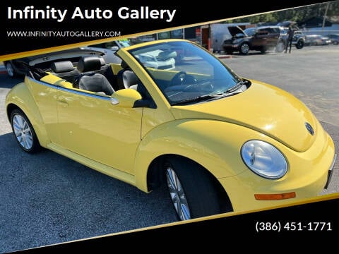 2008 Volkswagen New Beetle Convertible for sale at Infinity Auto Gallery in Daytona Beach FL