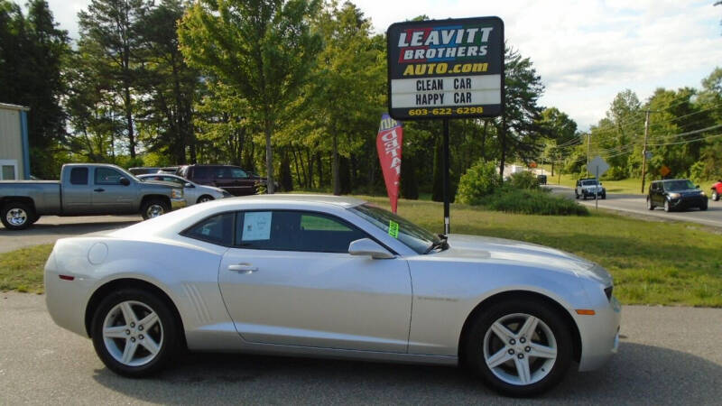 2011 Chevrolet Camaro for sale at Leavitt Brothers Auto in Hooksett NH