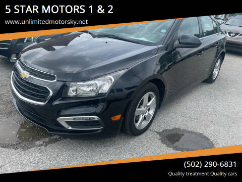2016 Chevrolet Cruze Limited for sale at 5 STAR MOTORS 1 & 2 in Louisville KY