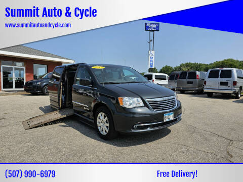 2012 Chrysler Town and Country for sale at Summit Auto & Cycle in Zumbrota MN