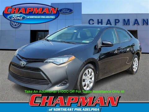 2017 Toyota Corolla for sale at CHAPMAN FORD NORTHEAST PHILADELPHIA in Philadelphia PA