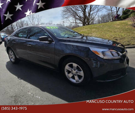 2015 Chevrolet Malibu for sale at Mancuso Country Auto in Batavia NY