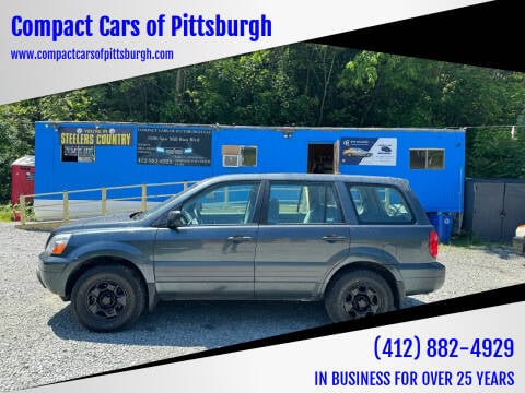 2005 Honda Pilot for sale at Compact Cars of Pittsburgh in Pittsburgh PA