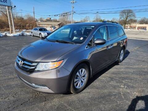 2015 Honda Odyssey for sale at MATHEWS FORD in Marion OH