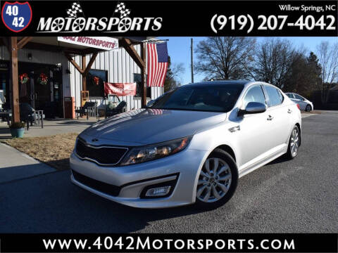 2014 Kia Optima for sale at 4042 Motorsports in Willow Spring NC