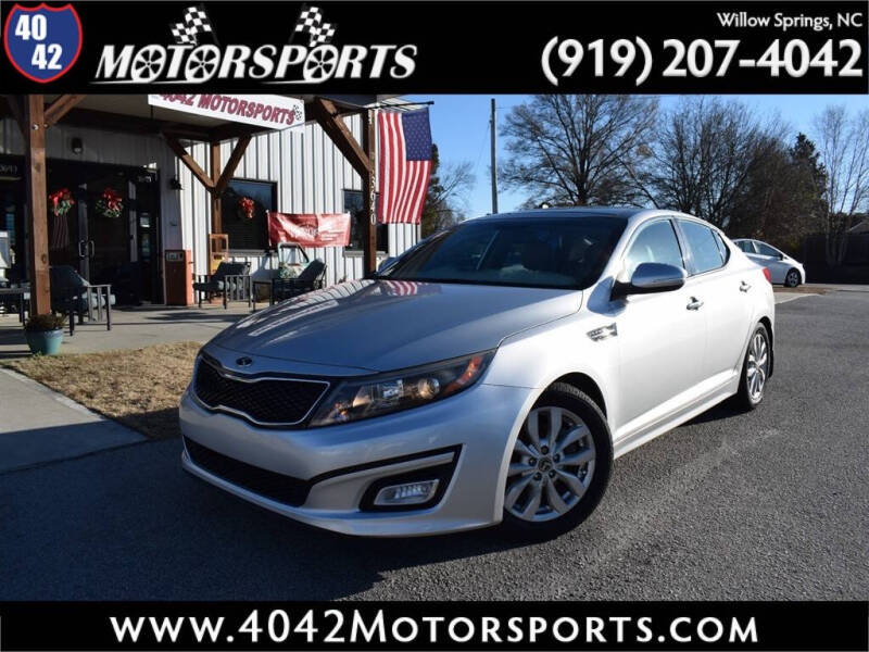 2014 Kia Optima for sale at 4042 Motorsports in Willow Spring NC