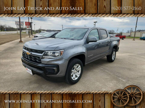 2021 Chevrolet Colorado for sale at John Lay Truck and Auto Sales in Independence KS