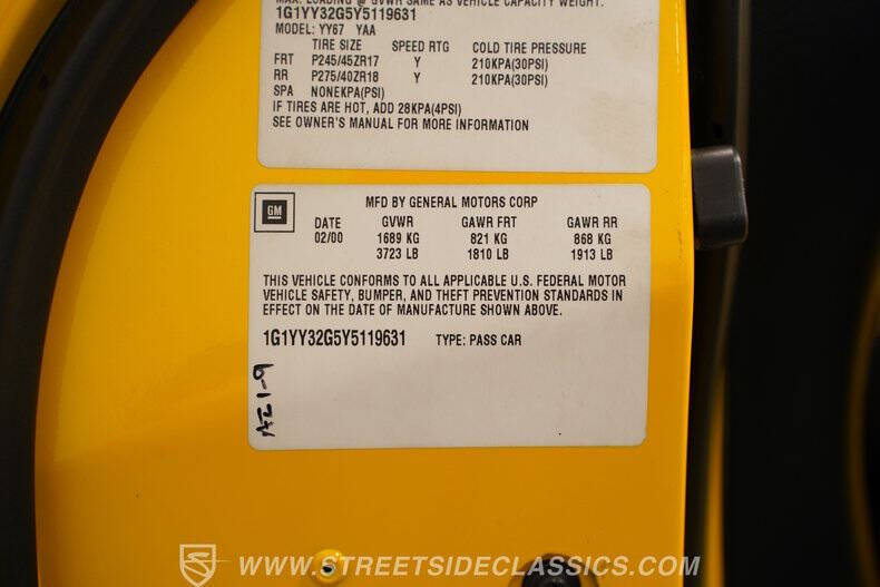 2000 Chevrolet Corvette