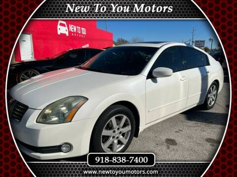 2004 Nissan Maxima for sale at New To You Motors in Tulsa OK