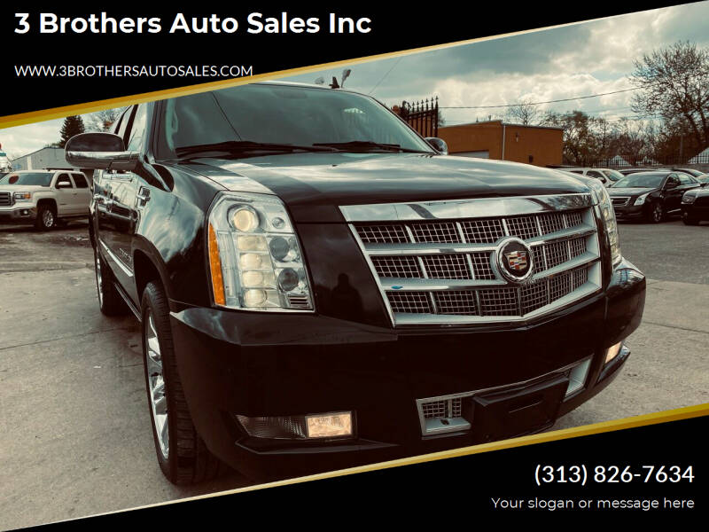 2013 Cadillac Escalade ESV for sale at 3 Brothers Auto Sales Inc in Detroit MI